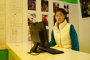 孙温柔:职高转学来新华，放弃护理学幼师